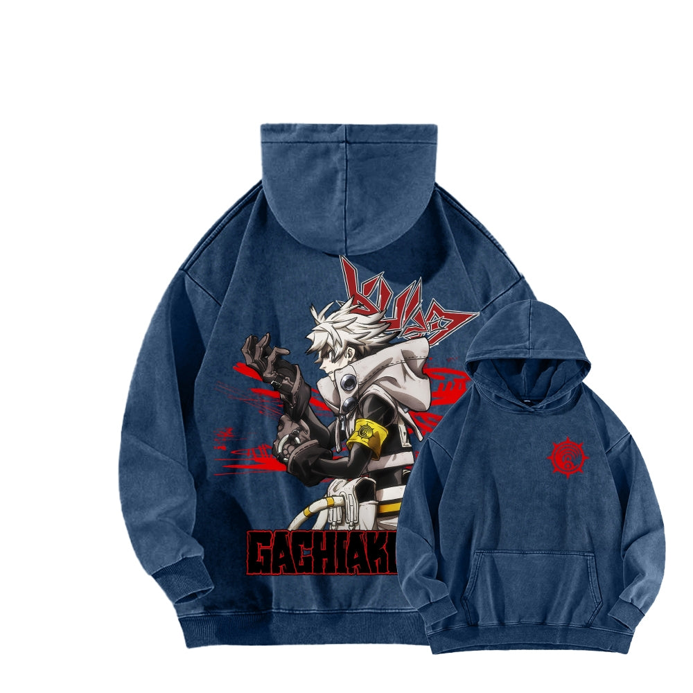 Gachiakuta Unisex Washed Hoodie 2603019898