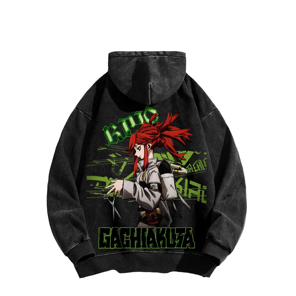Gachiakuta Unisex Washed Hoodie 2603019900
