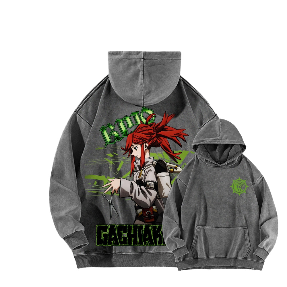 Gachiakuta Unisex Washed Hoodie 2603019900