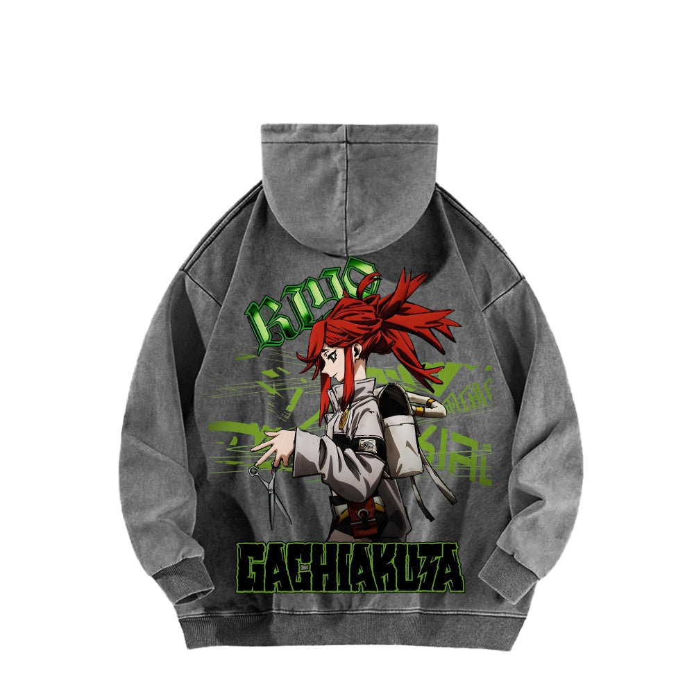 Gachiakuta Unisex Washed Hoodie 2603019900
