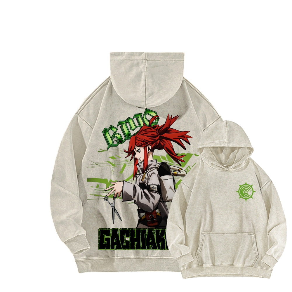 Gachiakuta Unisex Washed Hoodie 2603019900