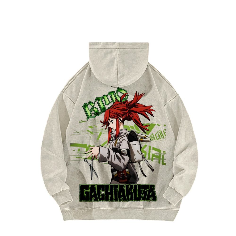 Gachiakuta Unisex Washed Hoodie 2603019900