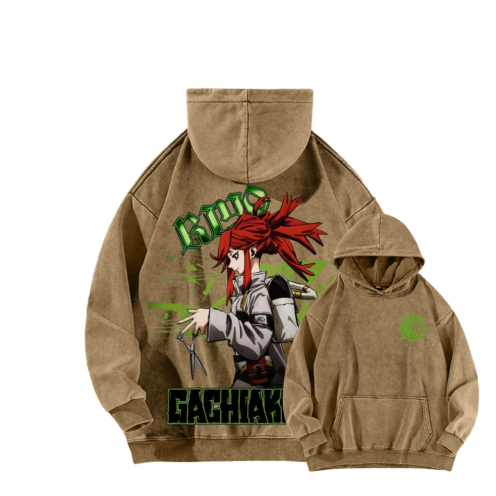 Gachiakuta Unisex Washed Hoodie 2603019900