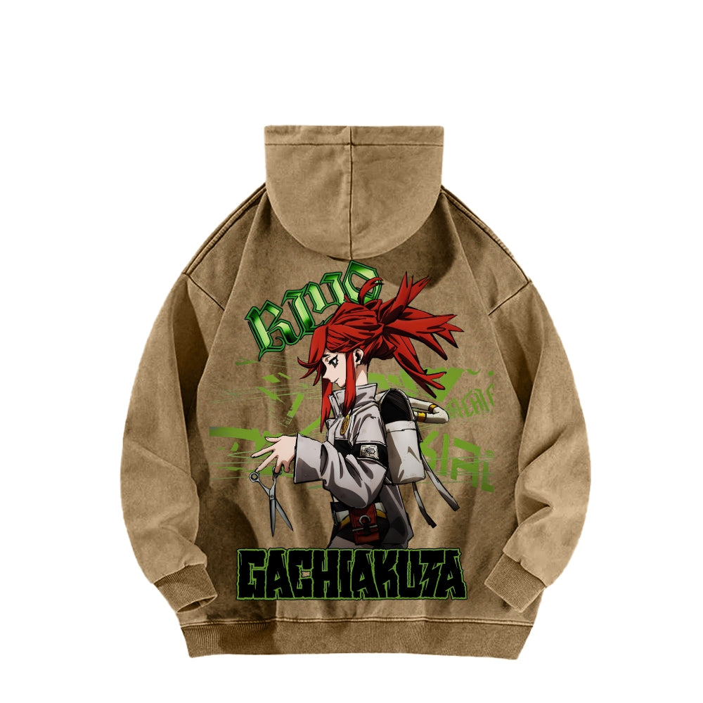 Gachiakuta Unisex Washed Hoodie 2603019900