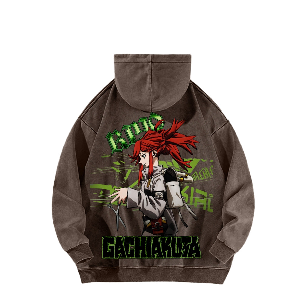 Gachiakuta Unisex Washed Hoodie 2603019900