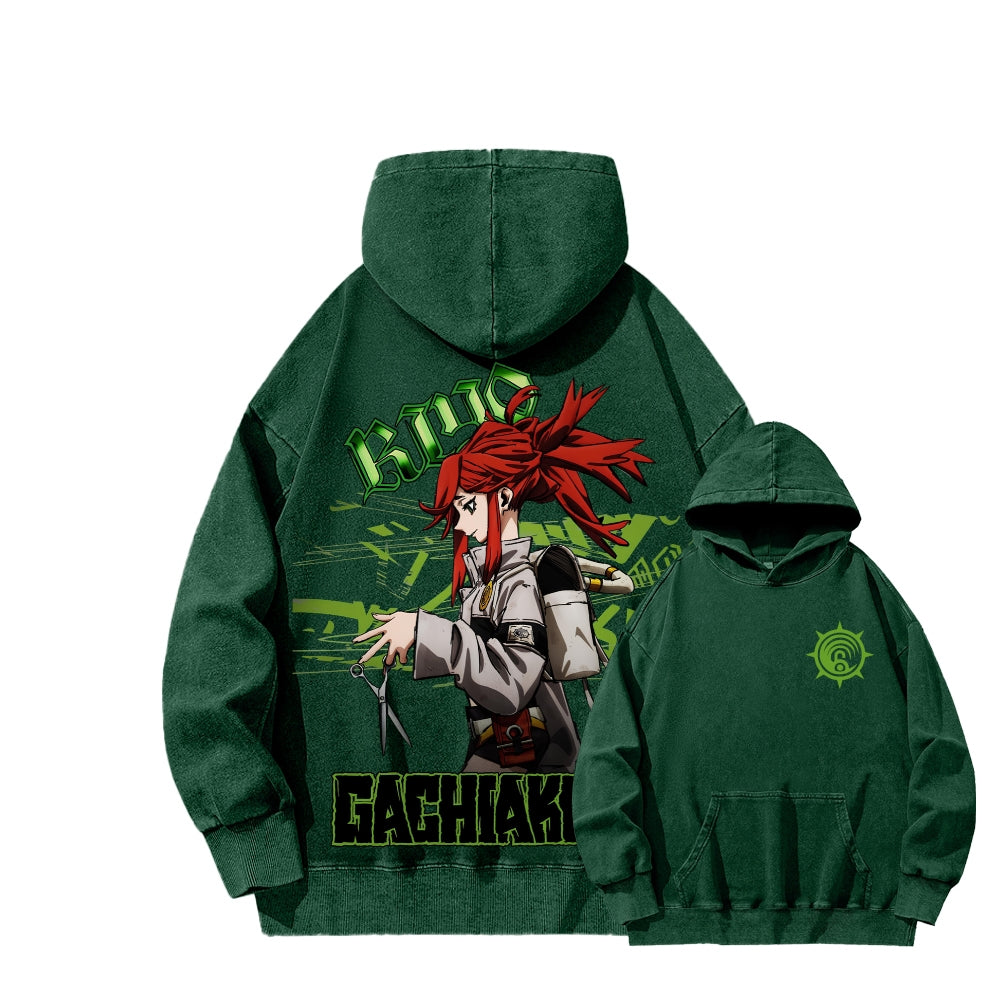 Gachiakuta Unisex Washed Hoodie 2603019900