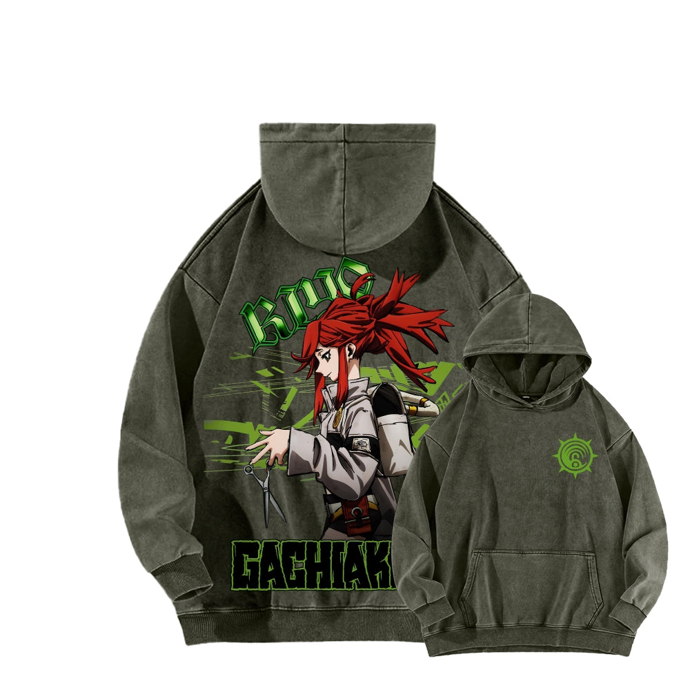 Gachiakuta Unisex Washed Hoodie 2603019900