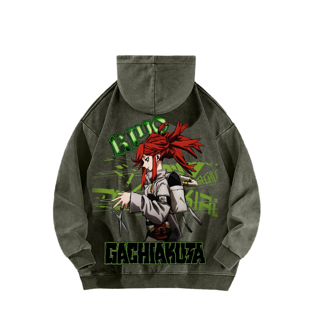 Gachiakuta Unisex Washed Hoodie 2603019900
