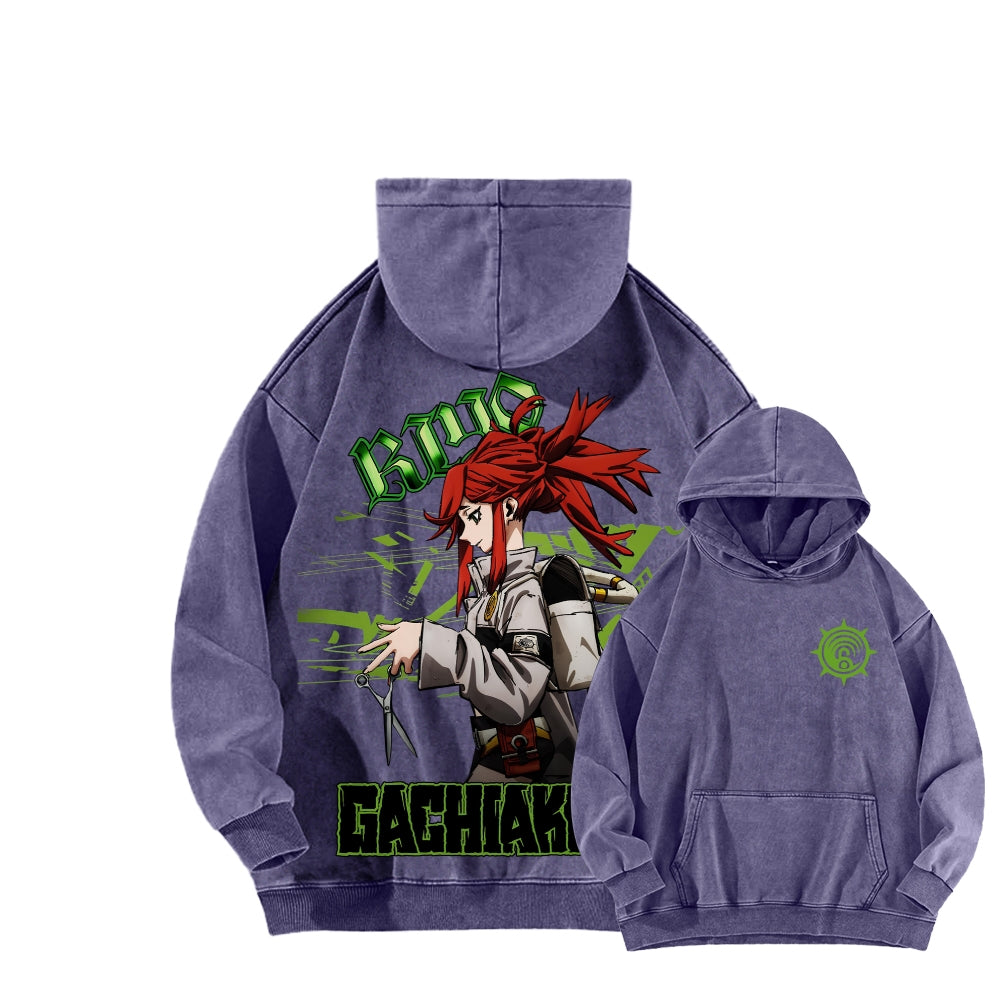 Gachiakuta Unisex Washed Hoodie 2603019900
