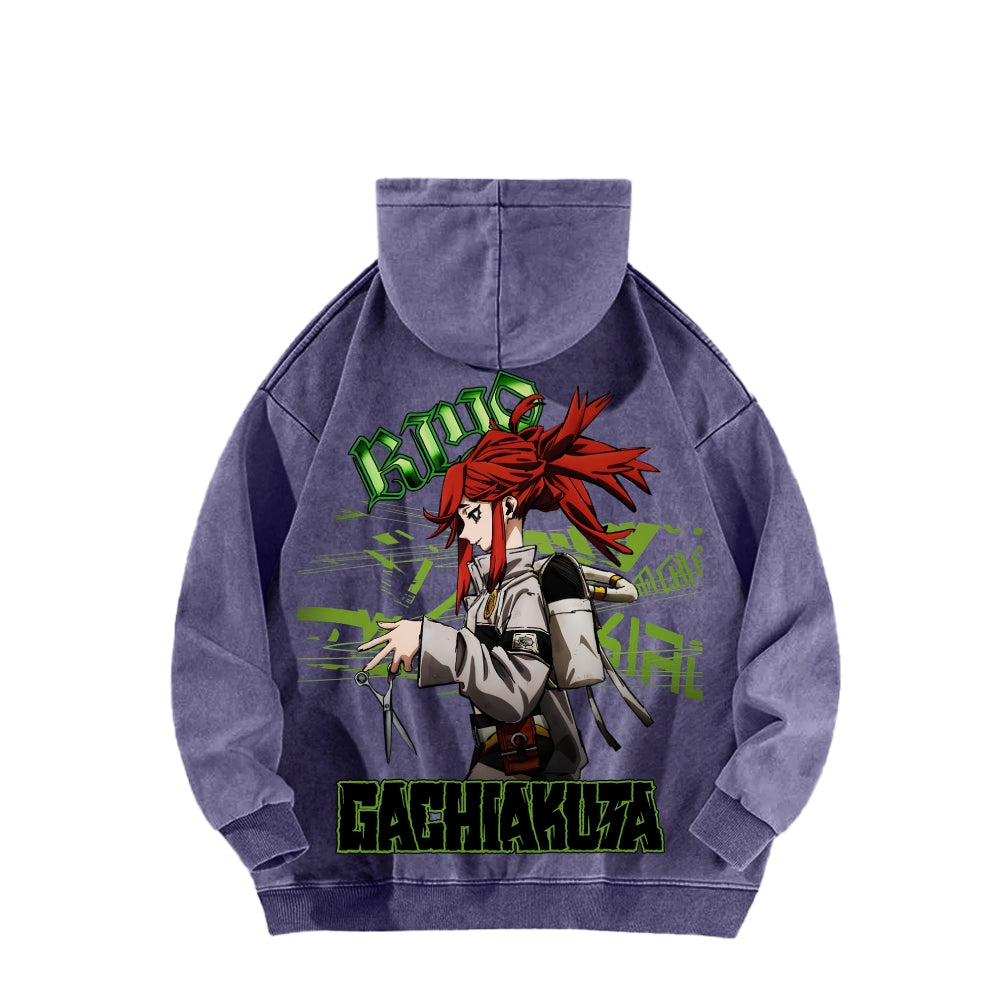 Gachiakuta Unisex Washed Hoodie 2603019900