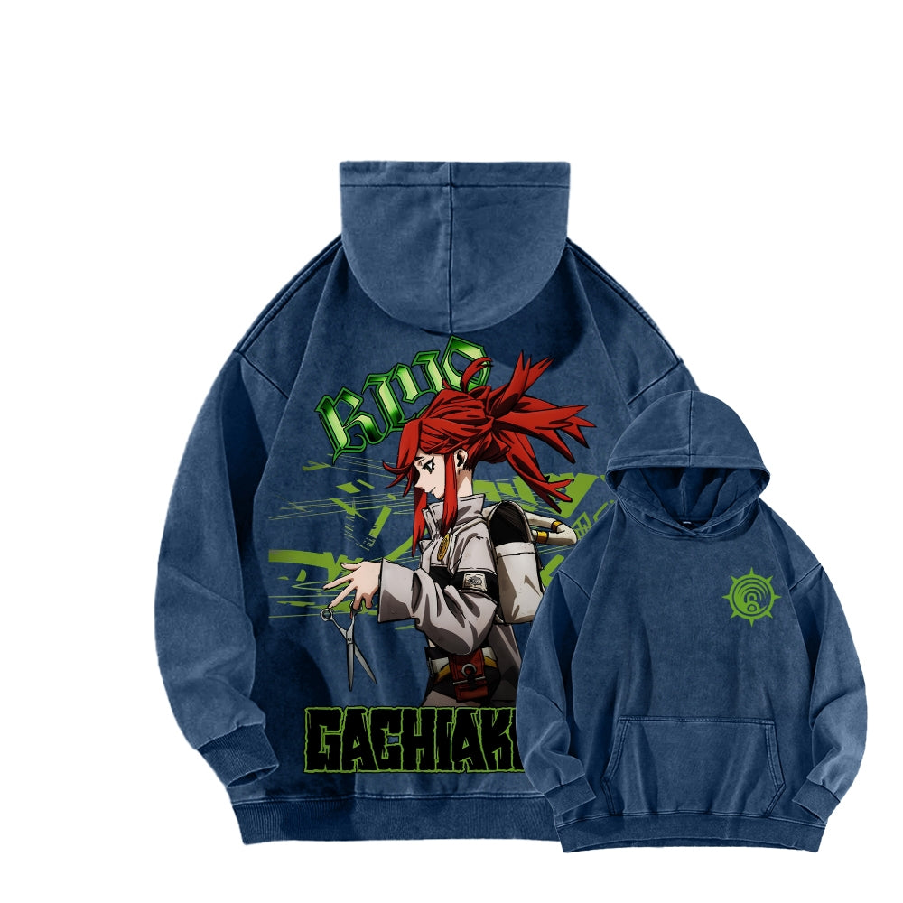 Gachiakuta Unisex Washed Hoodie 2603019900