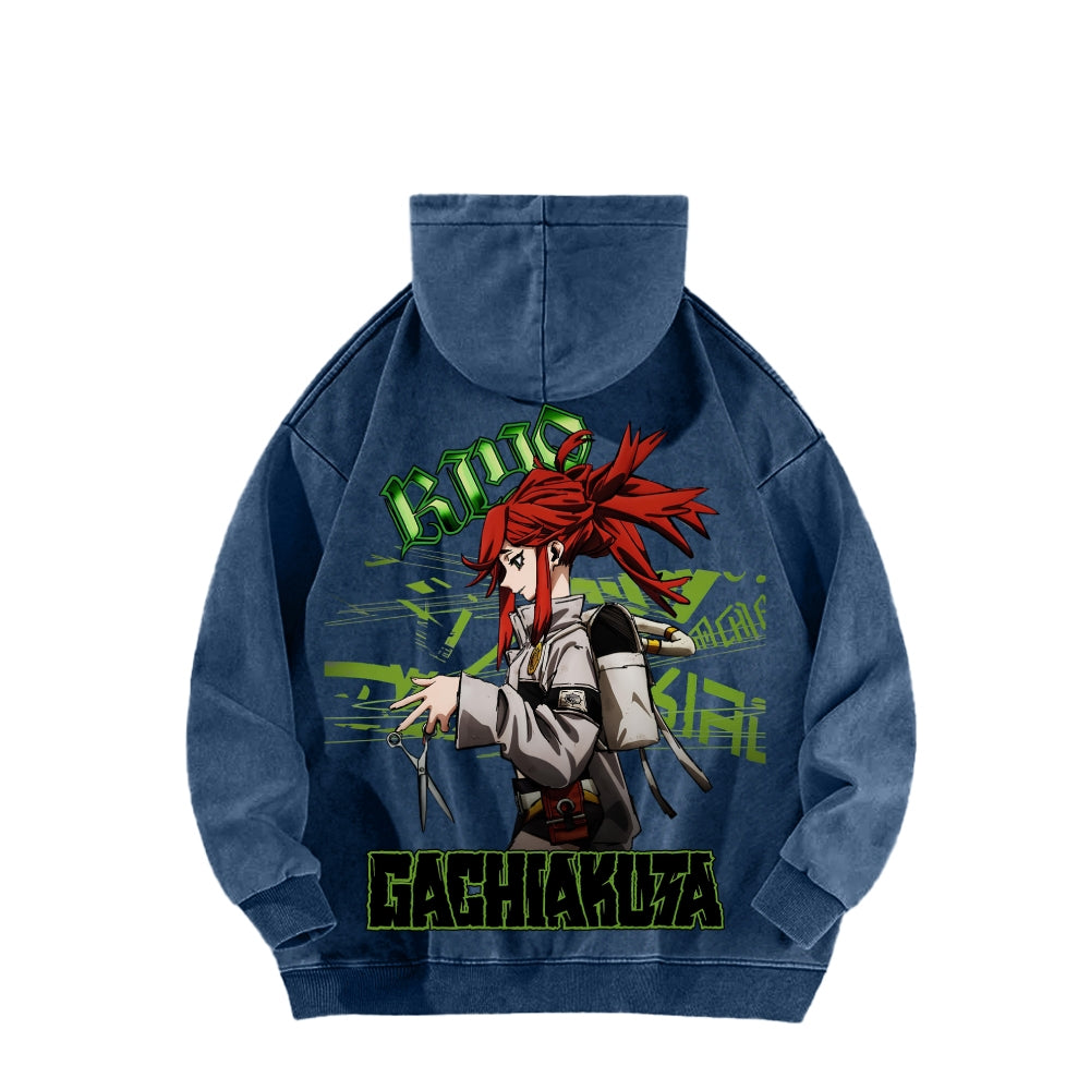 Gachiakuta Unisex Washed Hoodie 2603019900