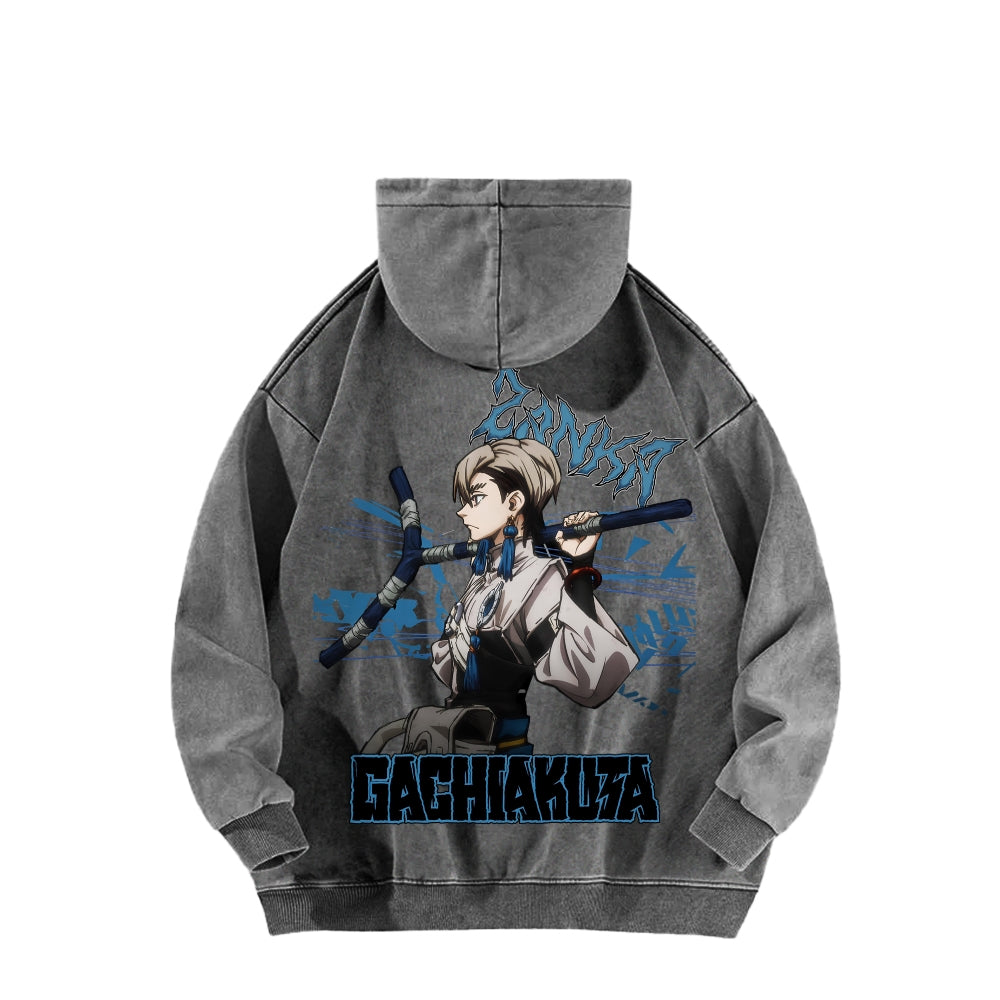 Gachiakuta Unisex Washed Hoodie 2603019906