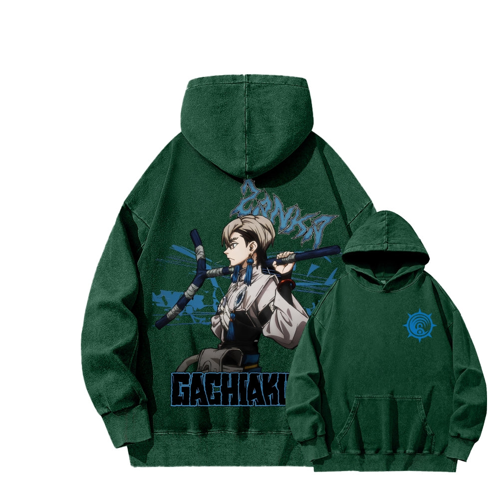 Gachiakuta Unisex Washed Hoodie 2603019906