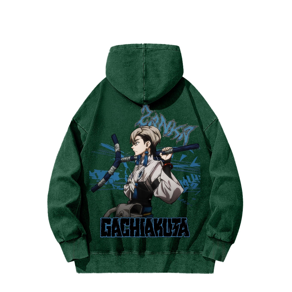 Gachiakuta Unisex Washed Hoodie 2603019906