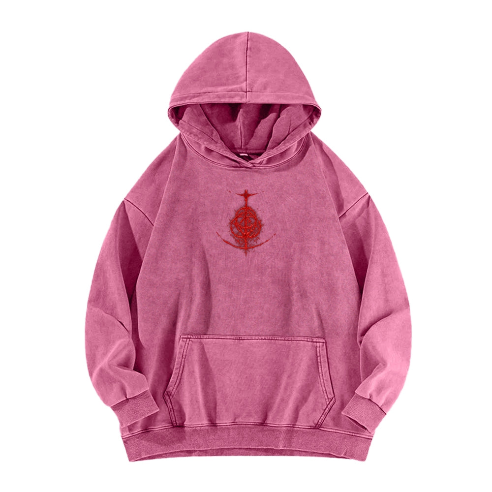 Elden Ring Unisex Washed Hoodie 2603020444