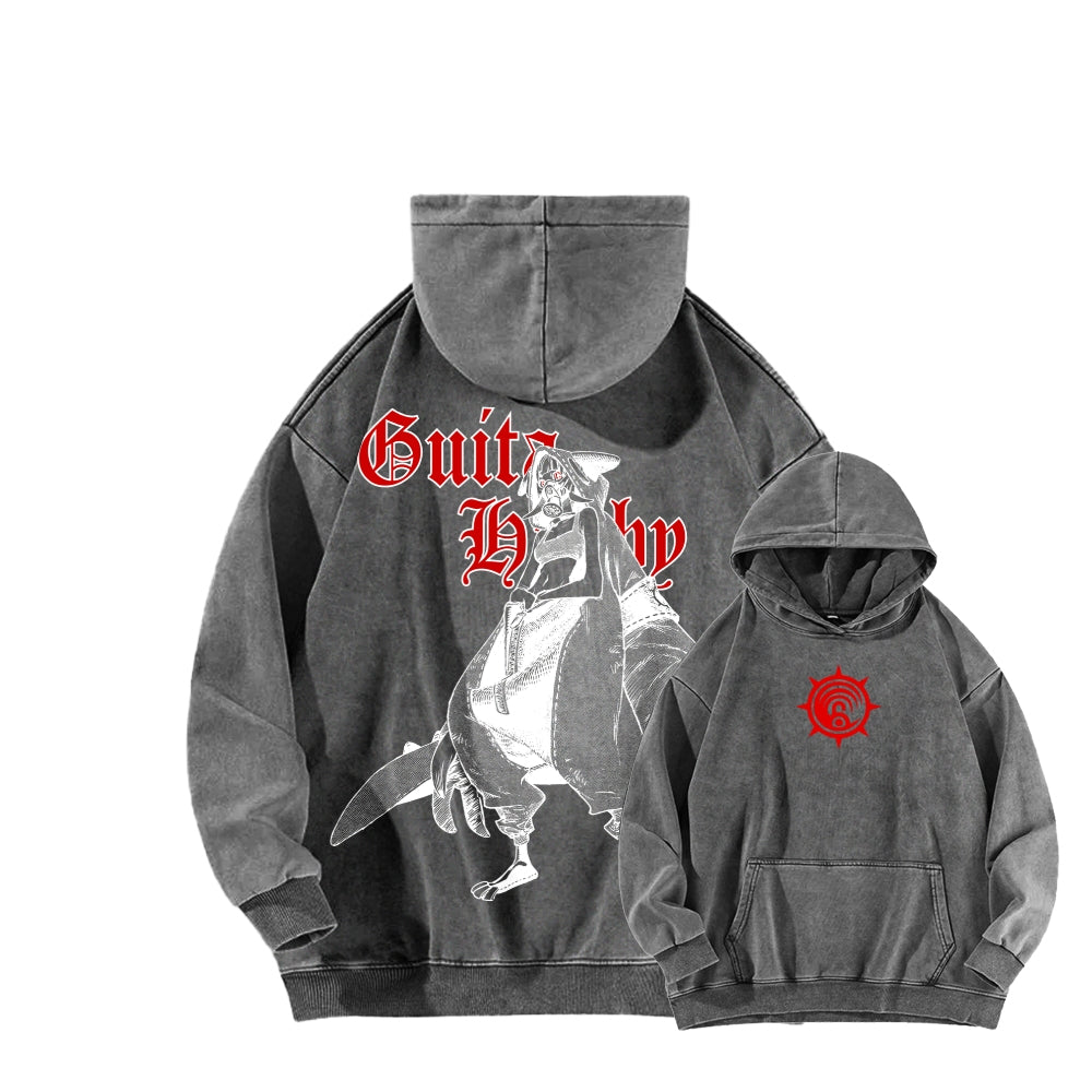 Gachiakuta Unisex Washed Hoodie 2603021183