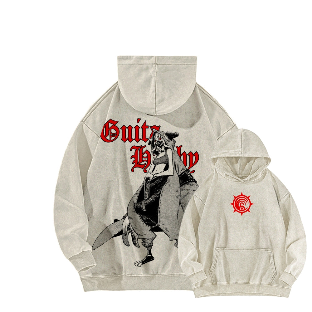 Gachiakuta Unisex Washed Hoodie 2603021183