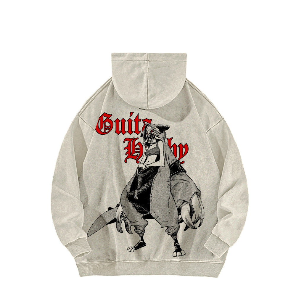 Gachiakuta Unisex Washed Hoodie 2603021183
