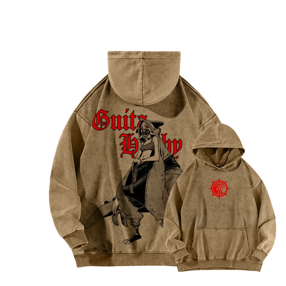 Gachiakuta Unisex Washed Hoodie 2603021183