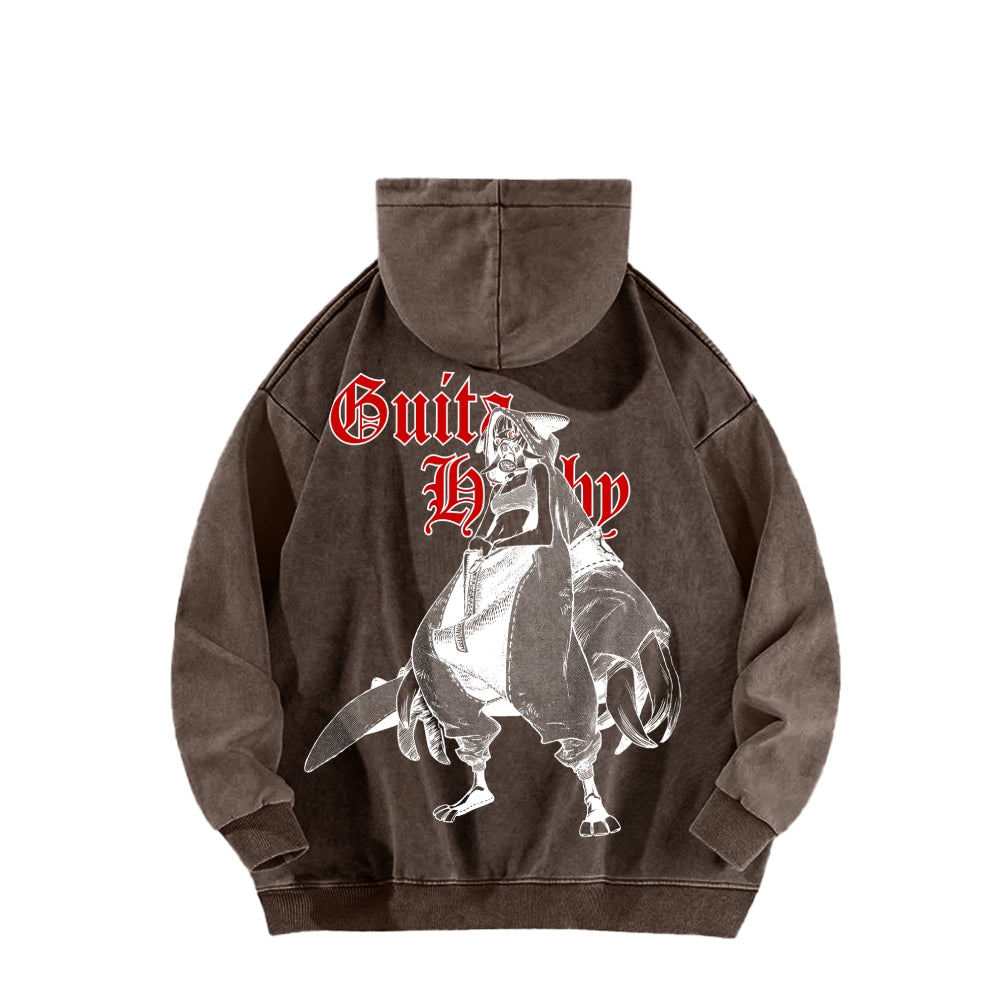Gachiakuta Unisex Washed Hoodie 2603021183