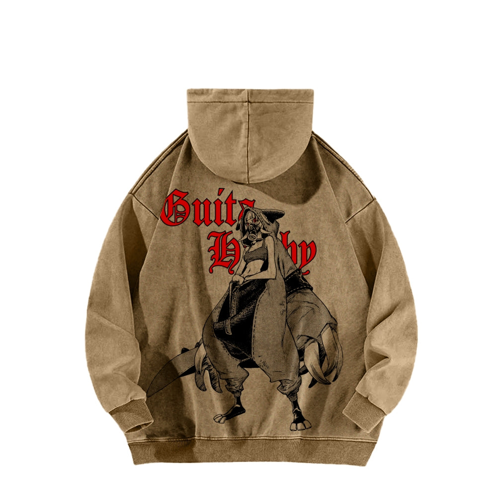 Gachiakuta Unisex Washed Hoodie 2603021183