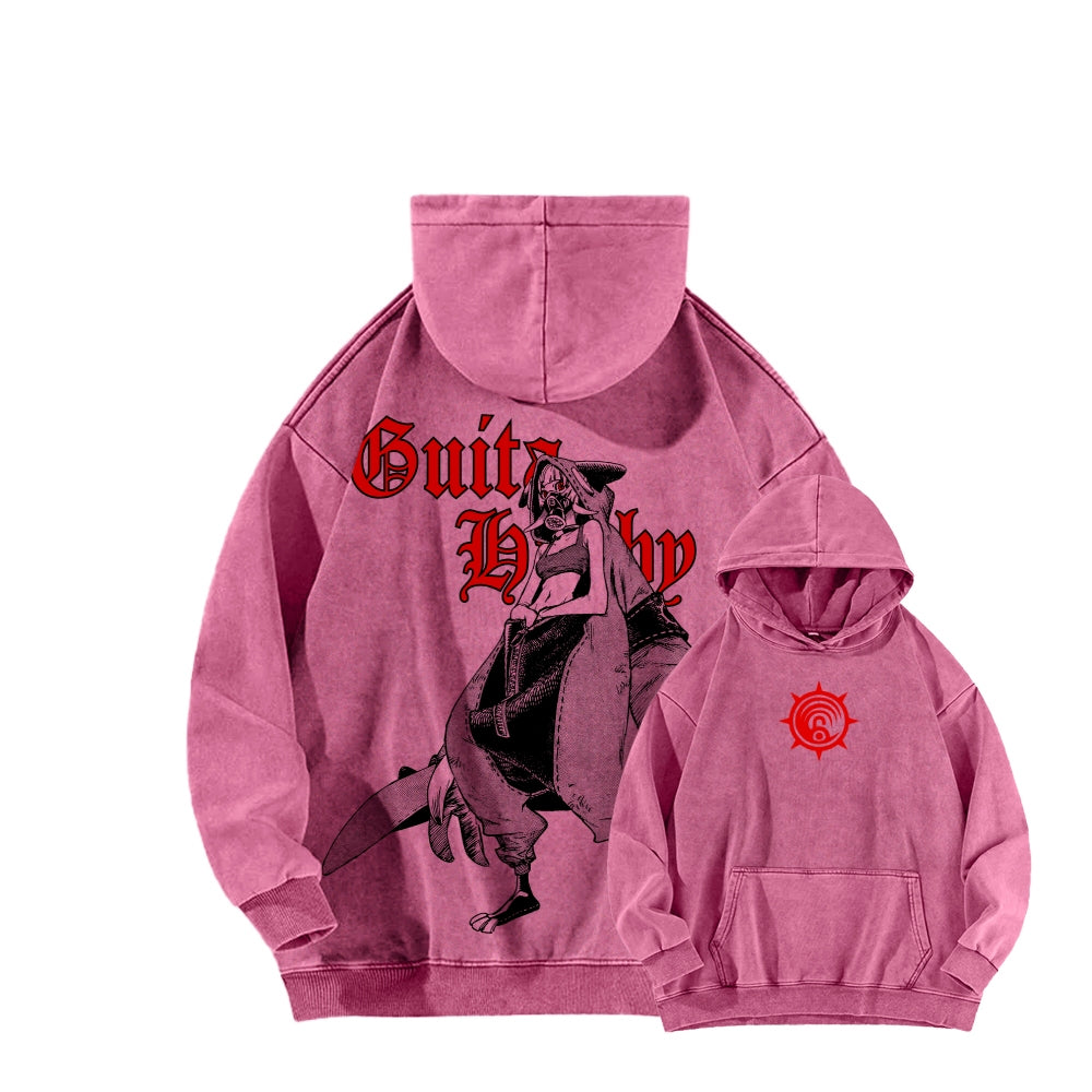 Gachiakuta Unisex Washed Hoodie 2603021183