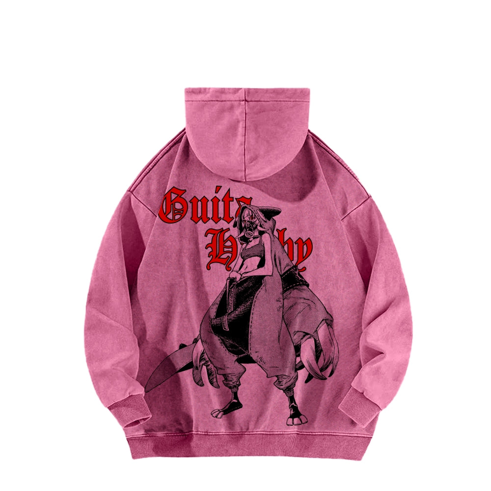 Gachiakuta Unisex Washed Hoodie 2603021183