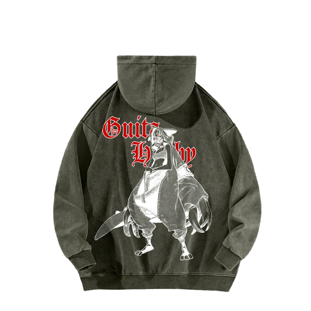 Gachiakuta Unisex Washed Hoodie 2603021183