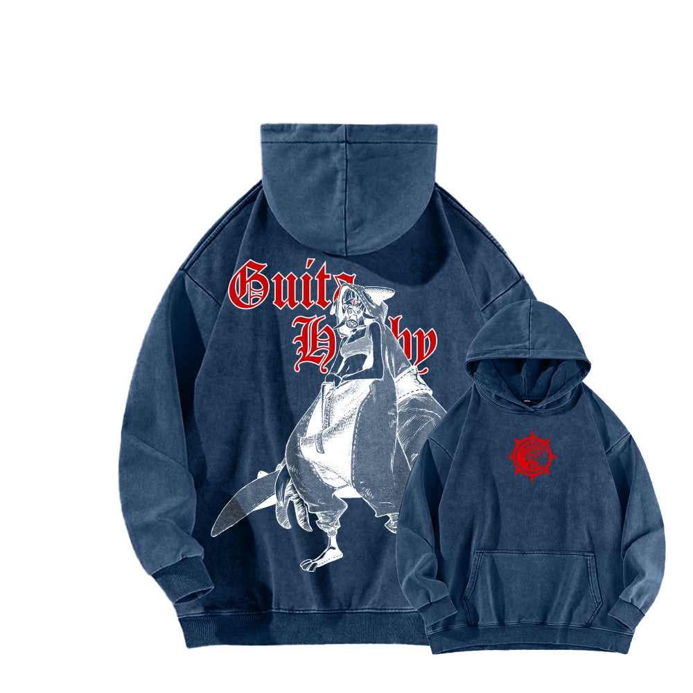 Gachiakuta Unisex Washed Hoodie 2603021183