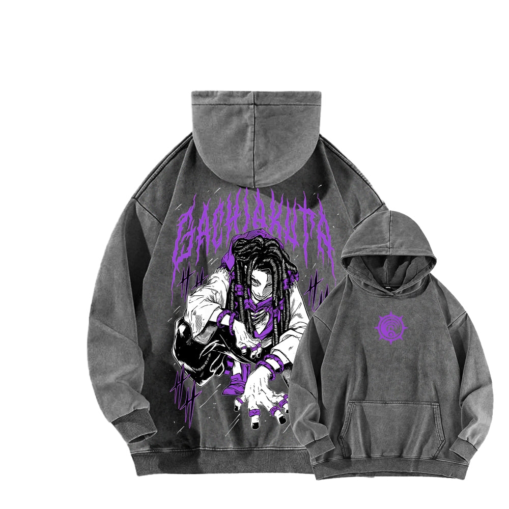 Gachiakuta Unisex Washed Hoodie 2603021187