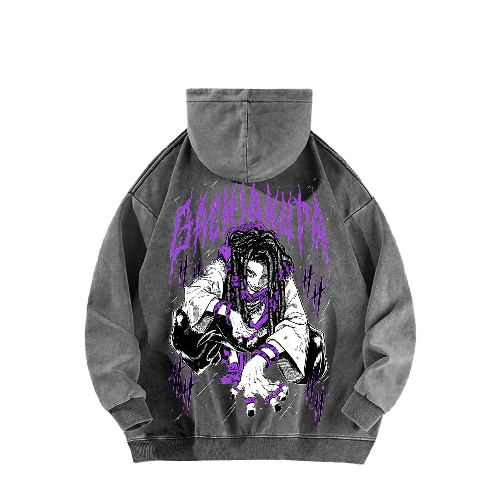 Gachiakuta Unisex Washed Hoodie 2603021187