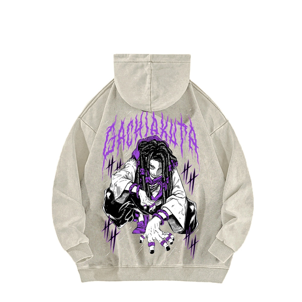 Gachiakuta Unisex Washed Hoodie 2603021187