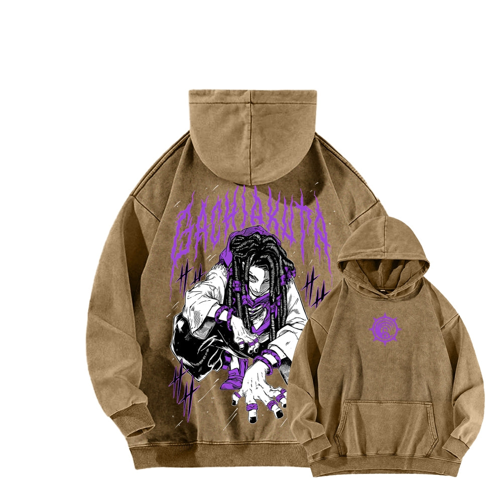Gachiakuta Unisex Washed Hoodie 2603021187