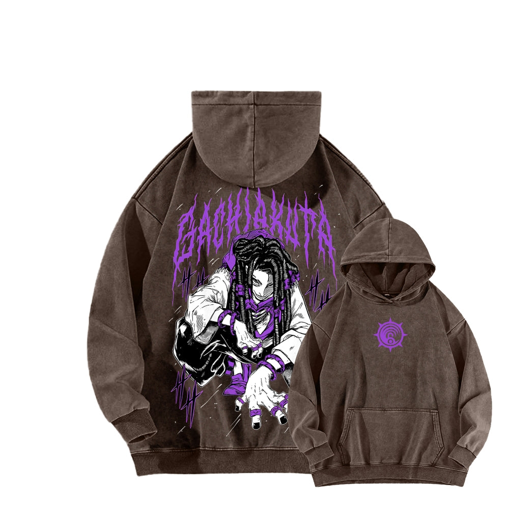 Gachiakuta Unisex Washed Hoodie 2603021187