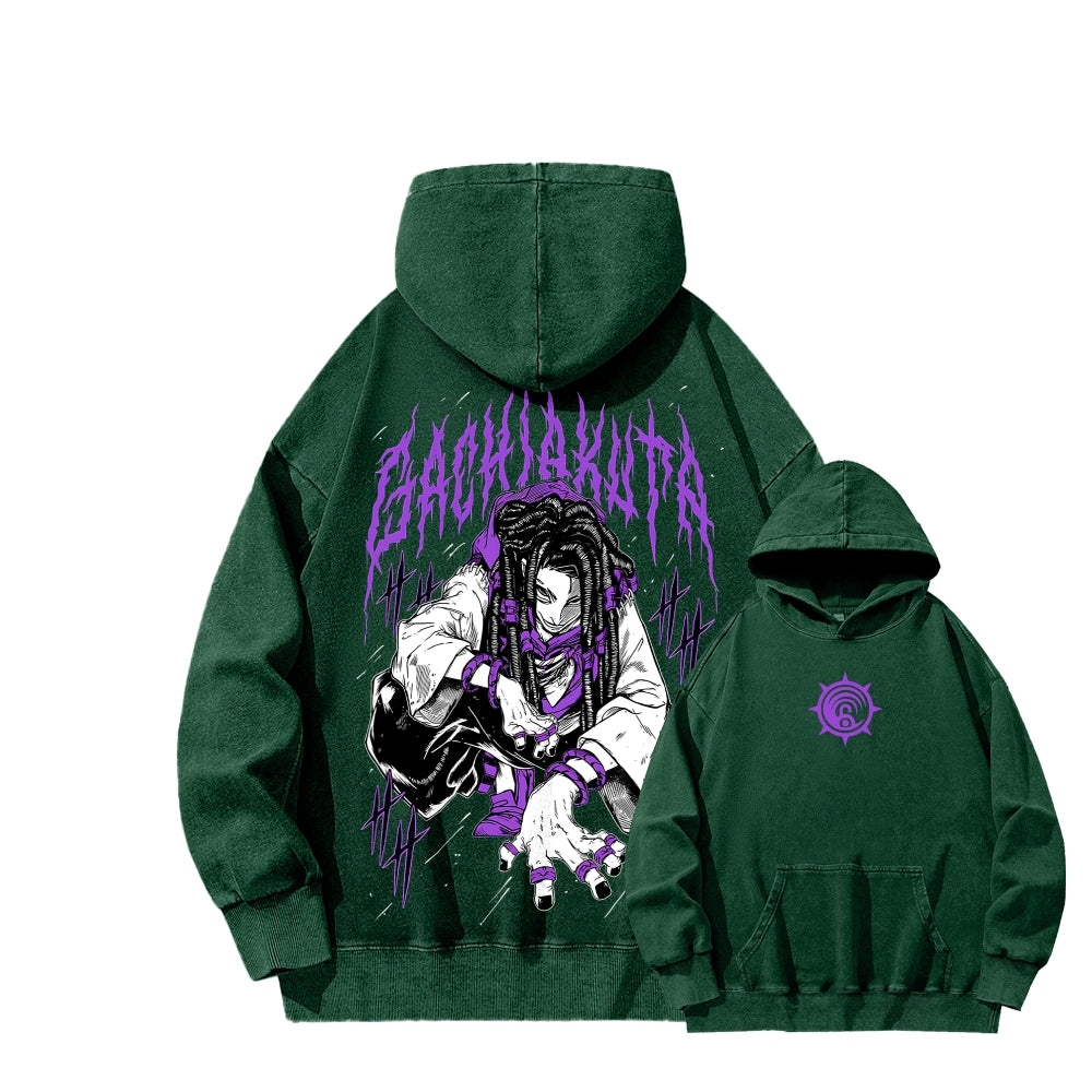 Gachiakuta Unisex Washed Hoodie 2603021187
