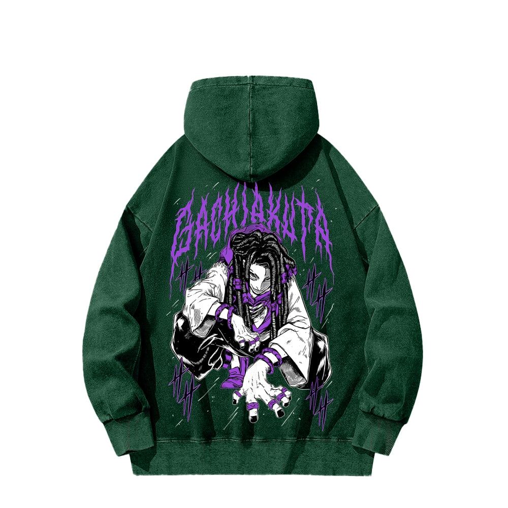 Gachiakuta Unisex Washed Hoodie 2603021187