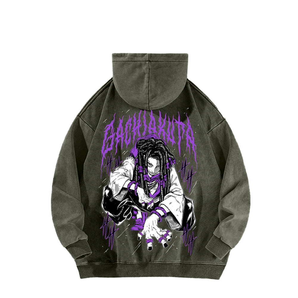 Gachiakuta Unisex Washed Hoodie 2603021187