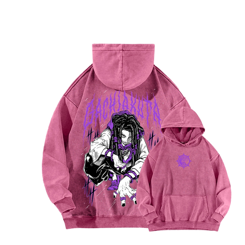 Gachiakuta Unisex Washed Hoodie 2603021187