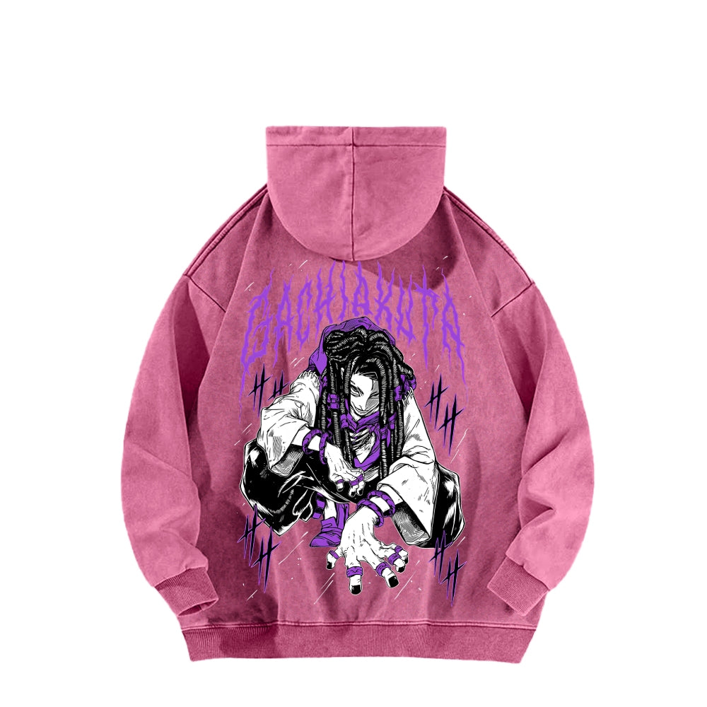 Gachiakuta Unisex Washed Hoodie 2603021187