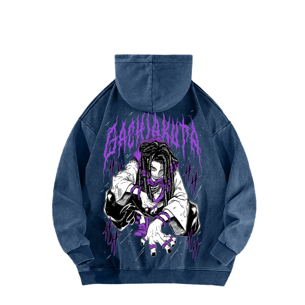 Gachiakuta Unisex Washed Hoodie 2603021187