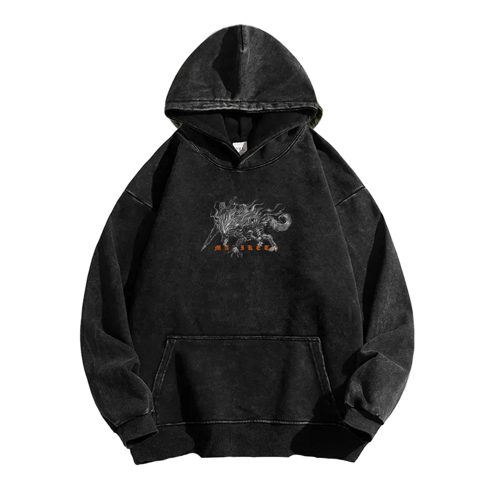 Elden Ring Unisex Washed Hoodie 2604001356