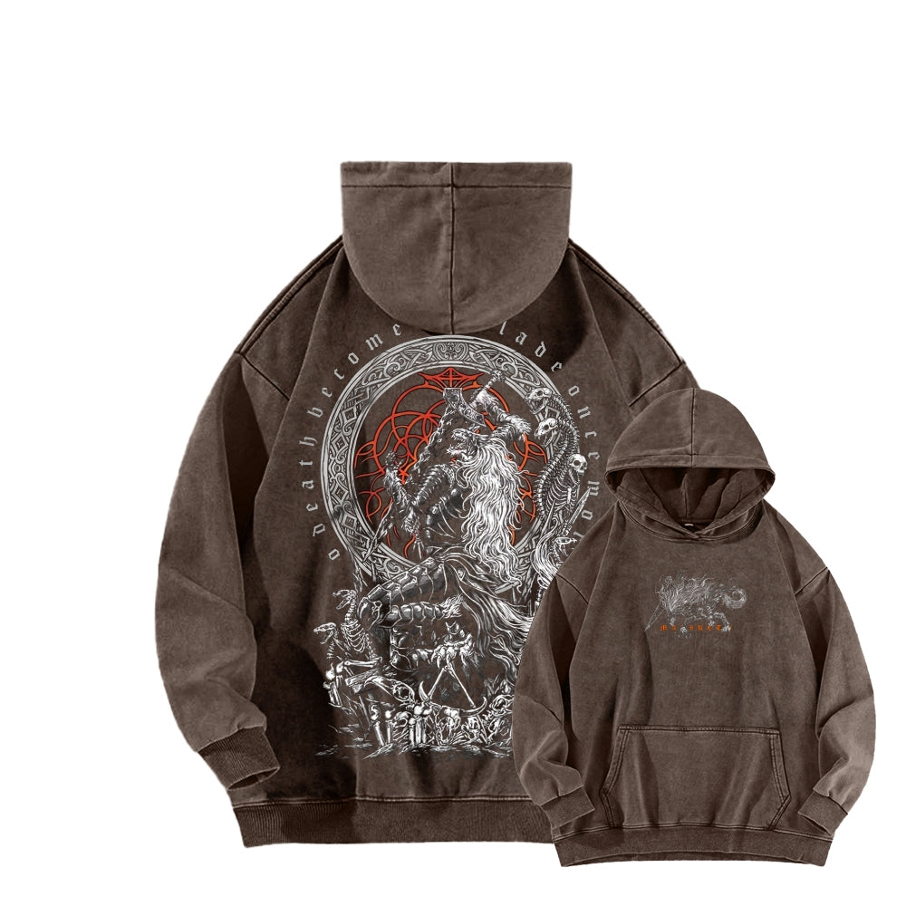 Elden Ring Unisex Washed Hoodie 2604001356
