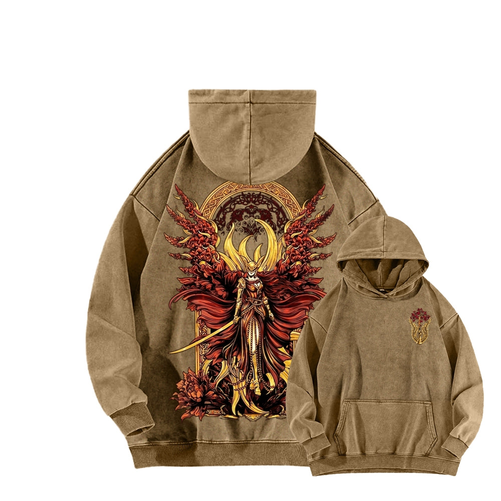 Elden Ring Unisex Washed Hoodie 2604001362