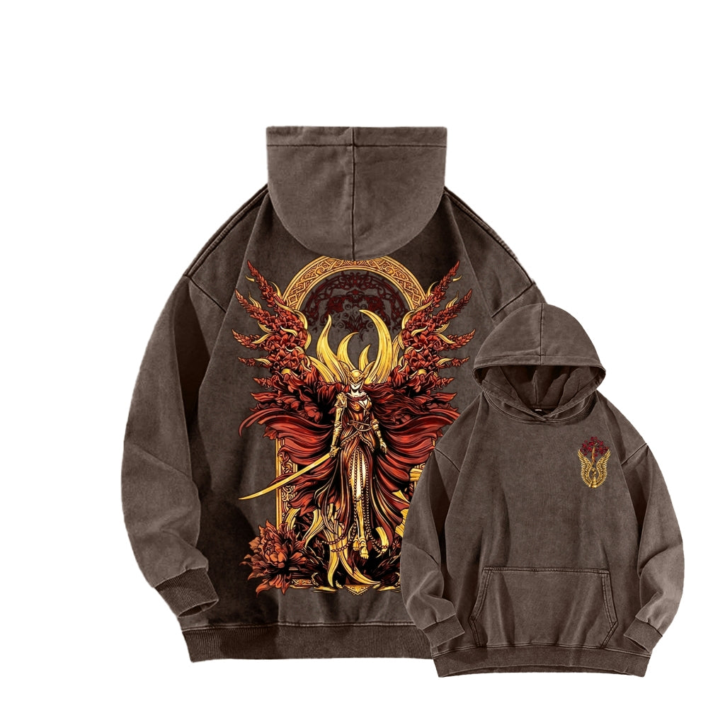 Elden Ring Unisex Washed Hoodie 2604001362