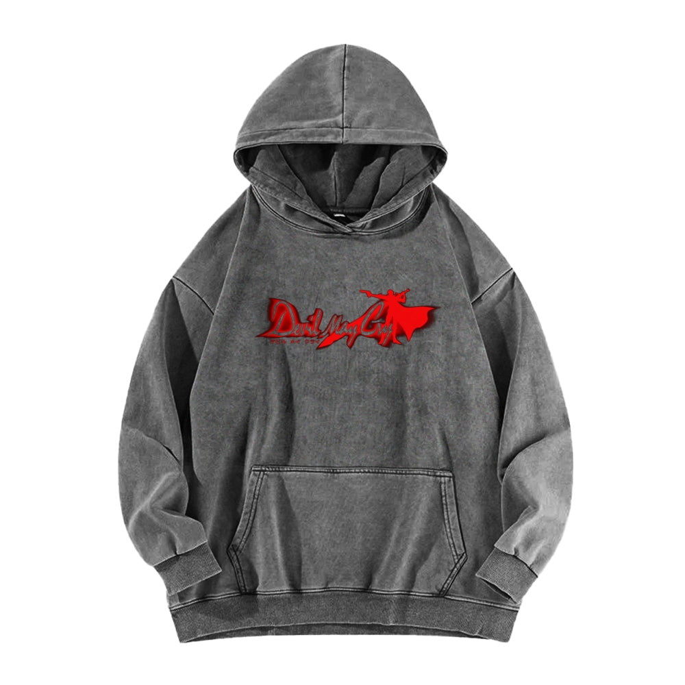 Devil May Cry Unisex Washed Hoodie 2604005290