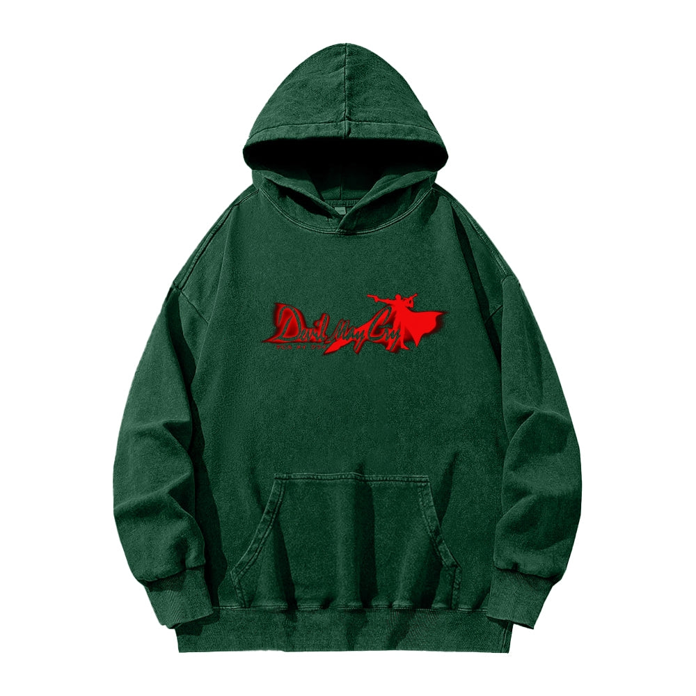Devil May Cry Unisex Washed Hoodie 2604005290