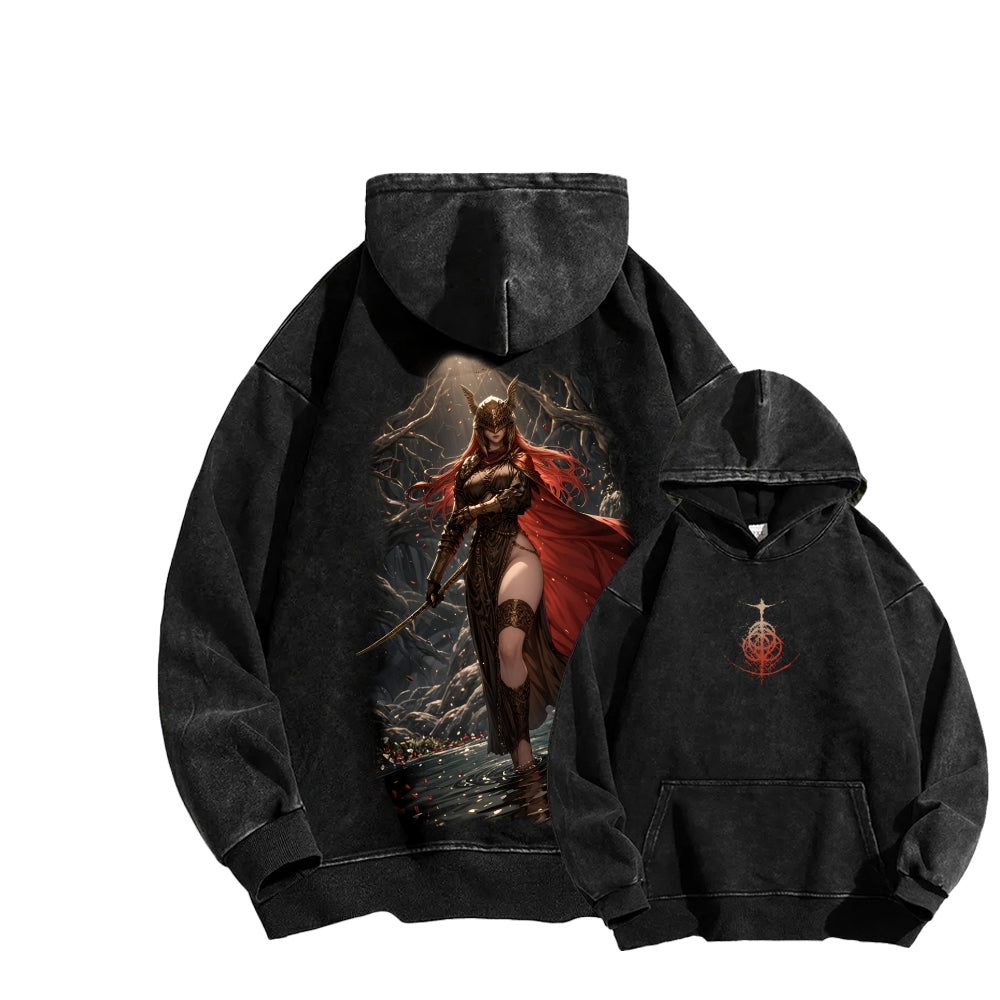 Elden Ring Unisex Washed Hoodie 2604005423