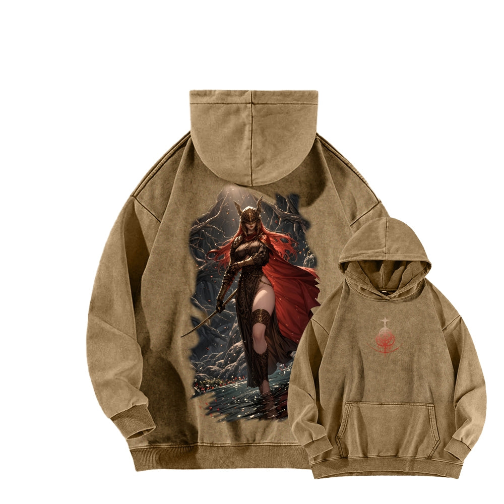 Elden Ring Unisex Washed Hoodie 2604005423