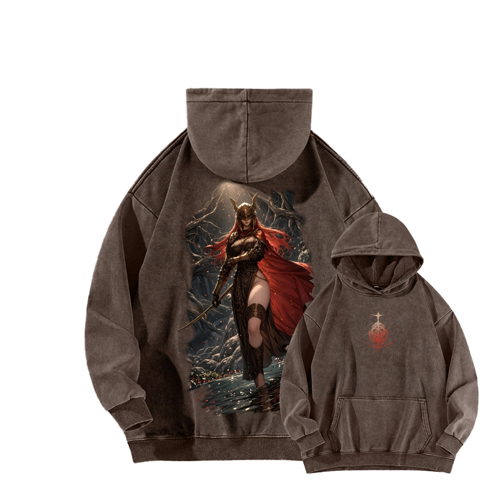 Elden Ring Unisex Washed Hoodie 2604005423